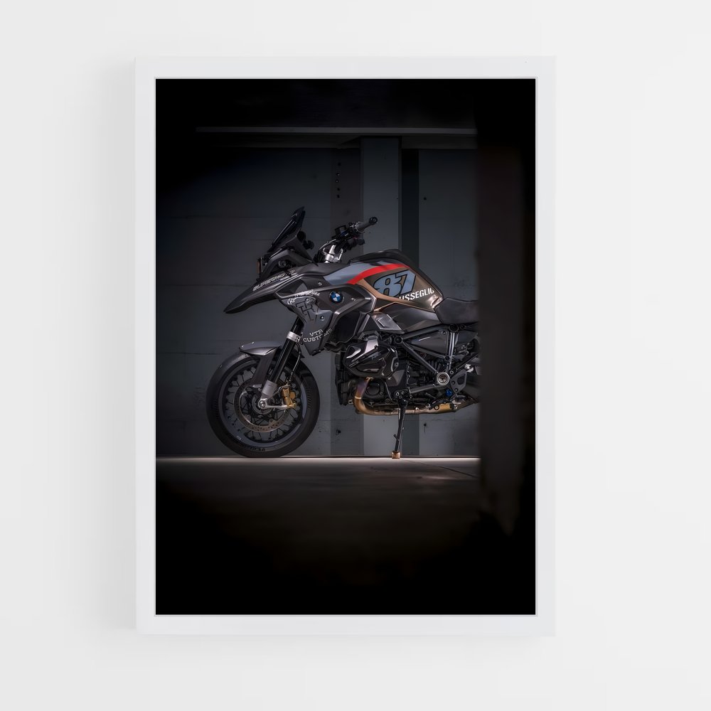 Poster Garage R1250 – affiche BMW Motorrad (vue 3)